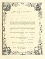 An illustration from The Nobility of Life, its graces and virtues, portrayed in prose and verse by the best writers. Selected and edited by L. Valentine. With twenty-four original pictures printed in colours, elaborate borders, etc (1869)