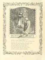 An illustration from The Nobility of Life, its graces and virtues, portrayed in prose and verse by the best writers. Selected and edited by L. Valentine. With twenty-four original pictures printed in colours, elaborate borders, etc (1869)