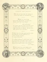 An illustration from The Nobility of Life, its graces and virtues, portrayed in prose and verse by the best writers. Selected and edited by L. Valentine. With twenty-four original pictures printed in colours, elaborate borders, etc (1869)