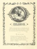 An illustration from The Nobility of Life, its graces and virtues, portrayed in prose and verse by the best writers. Selected and edited by L. Valentine. With twenty-four original pictures printed in colours, elaborate borders, etc (1869)