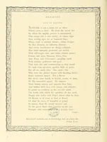 An illustration from The Nobility of Life, its graces and virtues, portrayed in prose and verse by the best writers. Selected and edited by L. Valentine. With twenty-four original pictures printed in colours, elaborate borders, etc (1869)