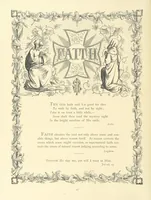 An illustration from The Nobility of Life, its graces and virtues, portrayed in prose and verse by the best writers. Selected and edited by L. Valentine. With twenty-four original pictures printed in colours, elaborate borders, etc (1869)