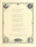 An illustration from The Nobility of Life, its graces and virtues, portrayed in prose and verse by the best writers. Selected and edited by L. Valentine. With twenty-four original pictures printed in colours, elaborate borders, etc (1869)