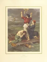 An illustration from The Nobility of Life, its graces and virtues, portrayed in prose and verse by the best writers. Selected and edited by L. Valentine. With twenty-four original pictures printed in colours, elaborate borders, etc (1869)