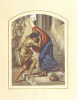 Picture 64 of 179 from The Nobility of Life, its graces and virtues, portrayed in prose and verse by the best writers. Selected and edited by L. Valentine. With twenty-four original pictures printed in colours, elaborate borders, etc (1869), leaf 91