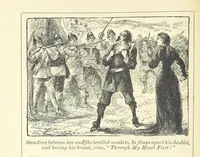 An illustration from Through my Heart first. [A novel.] With ... illustrations, etc (1888)