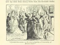 An illustration from Through my Heart first. [A novel.] With ... illustrations, etc (1888)