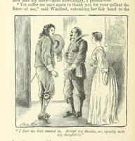 An illustration from Through my Heart first. [A novel.] With ... illustrations, etc (1888)