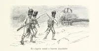 Picture 26 of 69 from Csataképek a magyar szabadságharczból ... Kimnach László rajzai után készült fametszetekkel. Hatodik illusztrált díszkiadás (1899), leaf 199