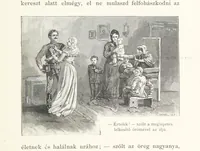 An illustration from Csataképek a magyar szabadságharczból ... Kimnach László rajzai után készült fametszetekkel. Hatodik illusztrált díszkiadás (1899)