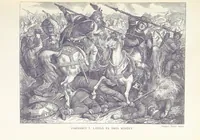 An illustration from A magyar nemzet története regényes rajzokban ... Ötödik képes kiadás (1898)