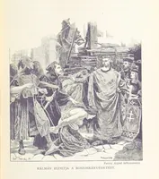 An illustration from A magyar nemzet története regényes rajzokban ... Ötödik képes kiadás (1898)