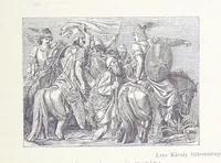 An illustration from A magyar nemzet története regényes rajzokban ... Ötödik képes kiadás (1898)