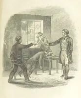 An illustration from The Lass and the Lady; or, Love's ladder. A tale of thrilling interest. [Completed by Thomas Frost. With plates (1855)