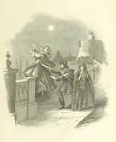 An illustration from The Lass and the Lady; or, Love's ladder. A tale of thrilling interest. [Completed by Thomas Frost. With plates (1855)