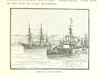 An illustration from Ships, Sailors, and the Sea, etc (1887)