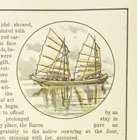 An illustration from A Journey round the World. With illustrations by C. Marr (1888)