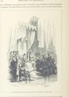 An illustration from Histoire de Belgique depuis les temps primitits jusqu'à nos jours. [With coloured illustrations (1895)