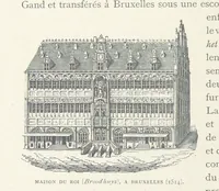 An illustration from Histoire de Belgique depuis les temps primitits jusqu'à nos jours. [With coloured illustrations (1895)