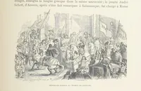 An illustration from Histoire de Belgique depuis les temps primitits jusqu'à nos jours. [With coloured illustrations (1895)