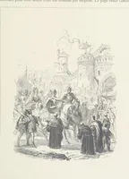 An illustration from Histoire de Belgique depuis les temps primitits jusqu'à nos jours. [With coloured illustrations (1895)