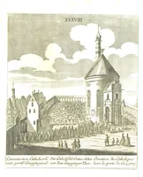 An illustration from Die Schönheiten der Königl. Kreisstadt Augsburg und deren Umgebungen, in 49 bildlichen Vorstellungen, mit Beschreibung von G. H. K (1819)