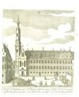 An illustration from Die Schönheiten der Königl. Kreisstadt Augsburg und deren Umgebungen, in 49 bildlichen Vorstellungen, mit Beschreibung von G. H. K (1819)