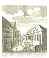 An illustration from Die Schönheiten der Königl. Kreisstadt Augsburg und deren Umgebungen, in 49 bildlichen Vorstellungen, mit Beschreibung von G. H. K (1819)