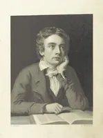 An illustration from The Poetical Works of John Keats. With a memoir by Richard Monckton Milnes. Illustrated by 120 designs, original and from the antique, drawn on wood by George Scharf, Jun (1854)