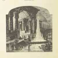 An illustration from The Poetical Works of John Keats. With a memoir by Richard Monckton Milnes. Illustrated by 120 designs, original and from the antique, drawn on wood by George Scharf, Jun (1854)