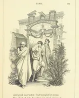 Picture 35 of 101 from The Poetical Works of John Keats. With a memoir by Richard Monckton Milnes. Illustrated by 120 designs, original and from the antique, drawn on wood by George Scharf, Jun (1854), leaf 231