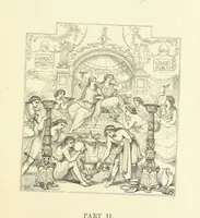 An illustration from The Poetical Works of John Keats. With a memoir by Richard Monckton Milnes. Illustrated by 120 designs, original and from the antique, drawn on wood by George Scharf, Jun (1854)