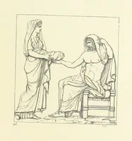 Picture 54 of 101 from The Poetical Works of John Keats. With a memoir by Richard Monckton Milnes. Illustrated by 120 designs, original and from the antique, drawn on wood by George Scharf, Jun (1854), leaf 293