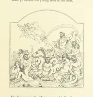 An illustration from The Poetical Works of John Keats. With a memoir by Richard Monckton Milnes. Illustrated by 120 designs, original and from the antique, drawn on wood by George Scharf, Jun (1854)