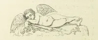 An illustration from The Poetical Works of John Keats. With a memoir by Richard Monckton Milnes. Illustrated by 120 designs, original and from the antique, drawn on wood by George Scharf, Jun (1854)