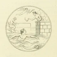 An illustration from The Poetical Works of John Keats. With a memoir by Richard Monckton Milnes. Illustrated by 120 designs, original and from the antique, drawn on wood by George Scharf, Jun (1854)