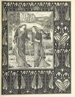 An illustration from Isabella, or The Pot of Basil ... Illustrated and decorated by W. B. Macdougall (1898)