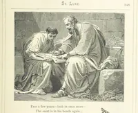 An illustration from The Christian Year, etc. [With a portrait (1874)