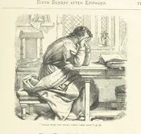 An illustration from The Christian Year, etc. [With a portrait (1874)