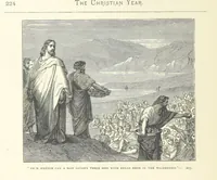 An illustration from The Christian Year, etc (1880)