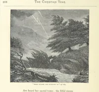An illustration from The Christian Year, etc (1880)