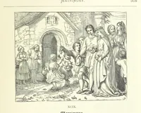 An illustration from The Christian Year, etc (1880)