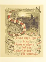 Picture 5 of 15 from Keble's Evening Hymn [from the “Christian Year”], illustrated by E. Waring (1865), leaf 23