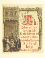An illustration from Keble's Evening Hymn [from the “Christian Year”], illustrated by E. Waring (1865)