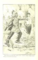 An illustration from The Young Ranchmen; or, Perils of Pioneering in the Wild West ... Illustrated by Walter S. Stacey (1891)