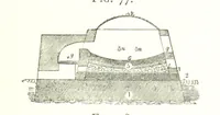 An illustration from A practical Treatise on Metallurgy, adapted from the last German edition of Professor K.'s Metallurgy, by W. Crookes and E. Röhrig ... Illustrated, etc (1868)