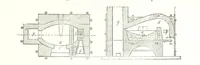 An illustration from A practical Treatise on Metallurgy, adapted from the last German edition of Professor K.'s Metallurgy, by W. Crookes and E. Röhrig ... Illustrated, etc (1868)