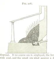 Picture 151 of 210 from A practical Treatise on Metallurgy, adapted from the last German edition of Professor K.'s Metallurgy, by W. Crookes and E. Röhrig ... Illustrated, etc (1868), leaf 737