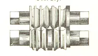 An illustration from A practical Treatise on Metallurgy, adapted from the last German edition of Professor K.'s Metallurgy, by W. Crookes and E. Röhrig ... Illustrated, etc (1868)