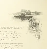 An illustration from The King's Highway, daily texts & hymns for a month. Illustrated by F. Hines (1890)